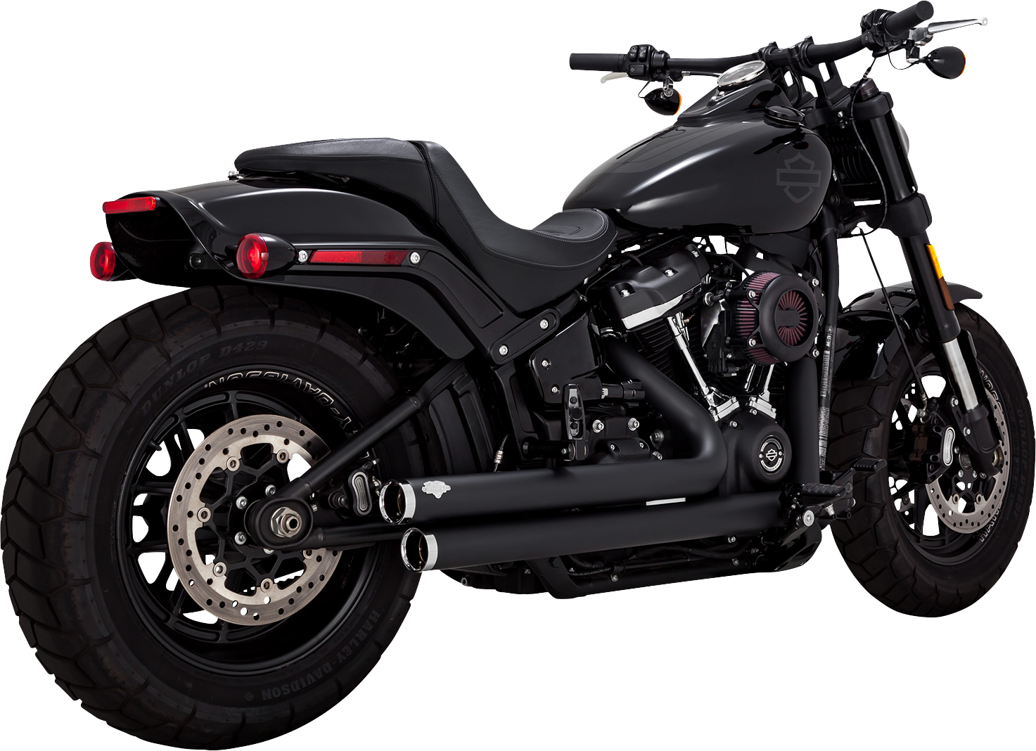 Vance & Hines Big Shots Staggered Full Exhaust System 1986-2017 Harley Softail