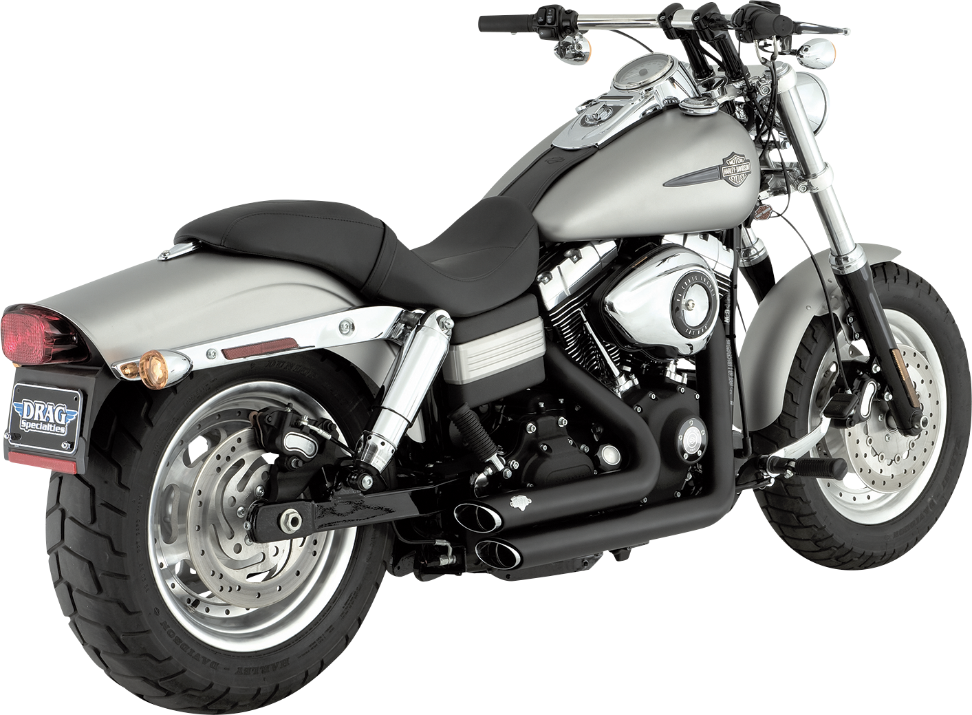 Vance & Hines Short Shot Staggered Exhaust System 2006-2011 Harley Dyna FXD CVO