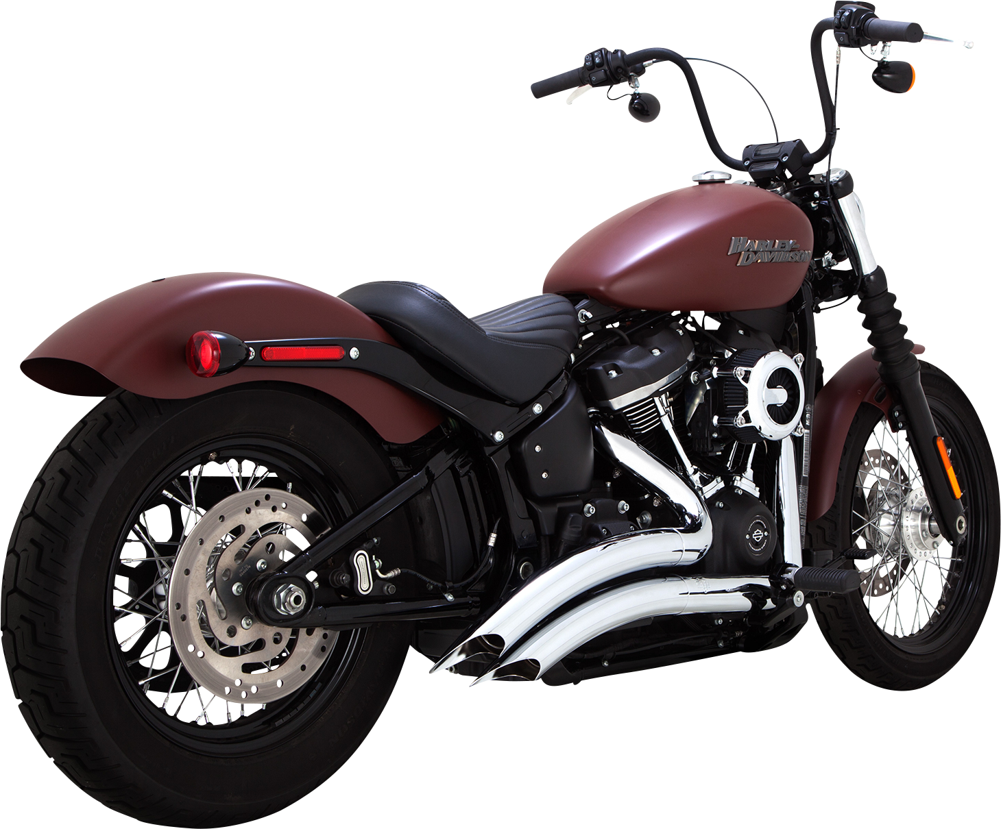Vance & Hines Chrome Big Radius Full Exhaust System 2018-2022 Harley Softail