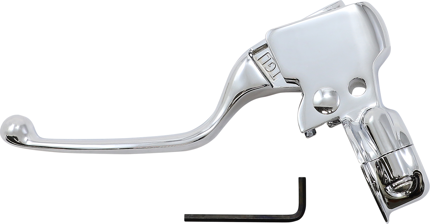 Drag Specialties Chrome Clutch Lever Assembly 2018-2020 Harley Softail Models