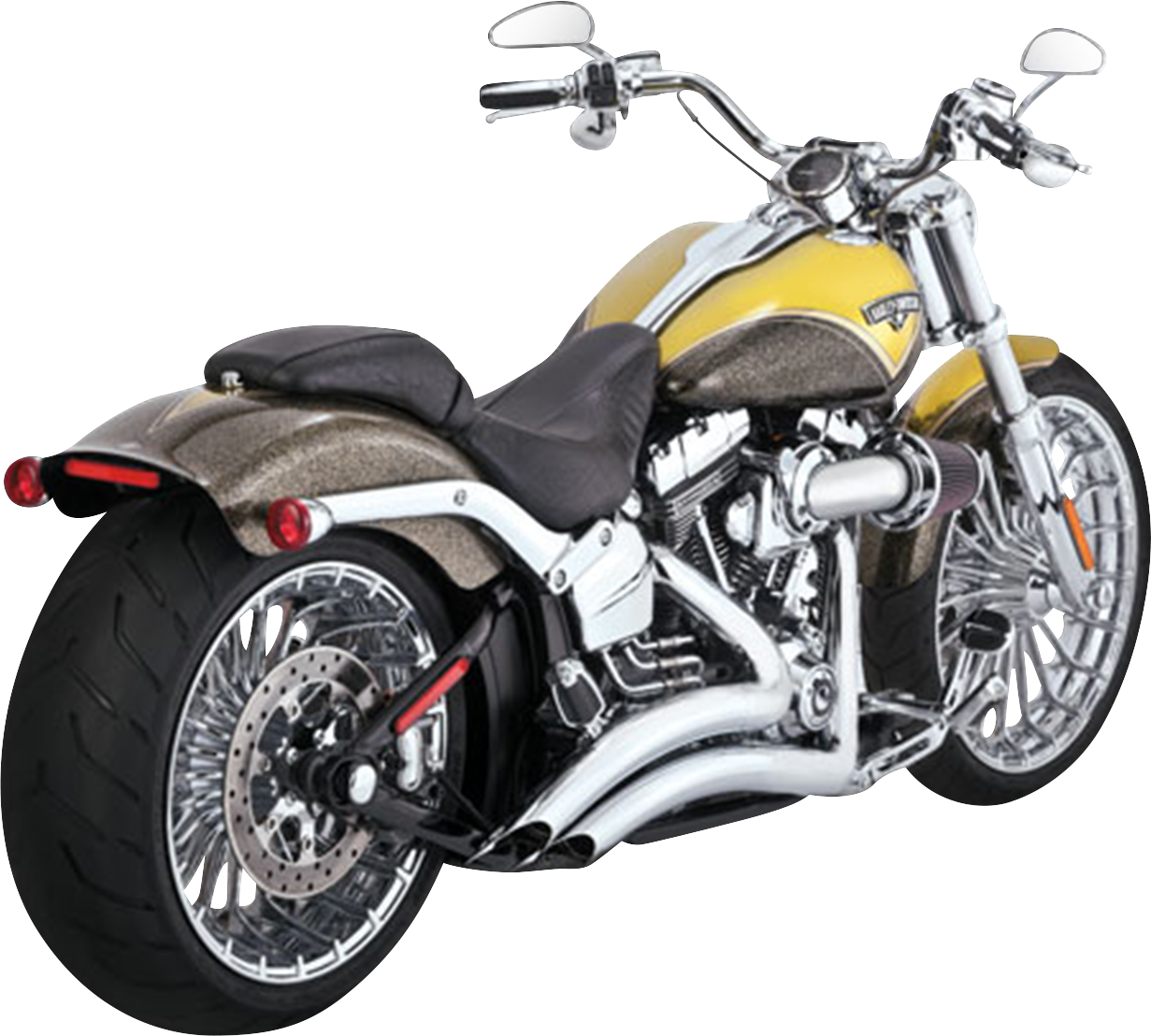 Vance & Hines Big Radius PCX Exhaust System 2013-2017 Harley Softail Breakout