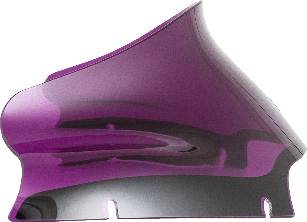 Klock Werks Kolor Flare 6" Purple Windshield for 2015-23 Harley Road Glide FLTR