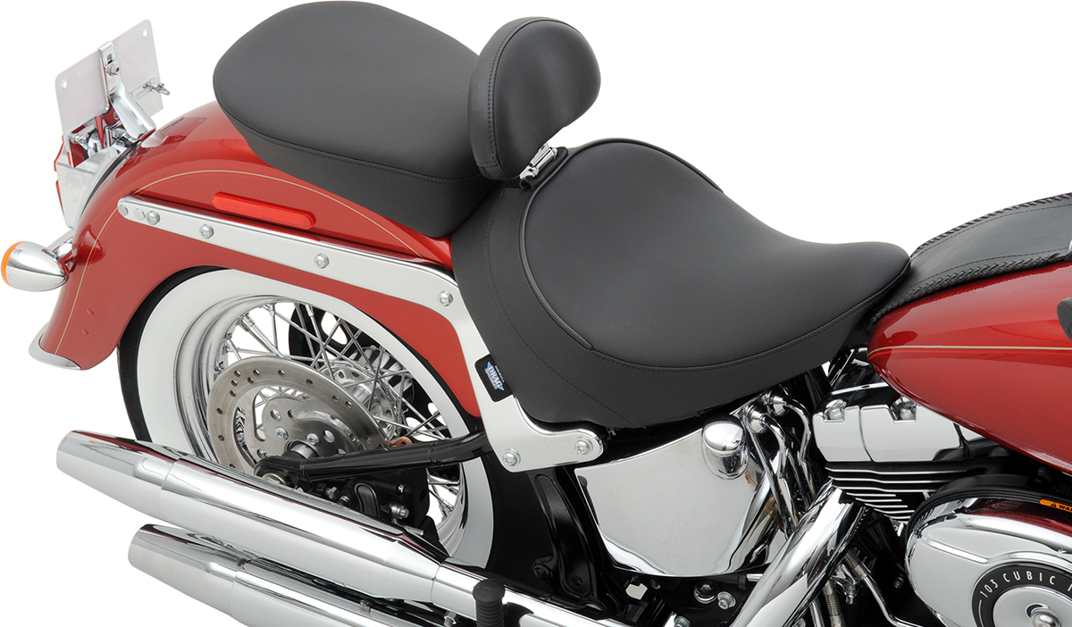 Drag Specialties Backrest Compatible Solo Seat 2000 2017 Harley Softail Heritage JT s CYCLES