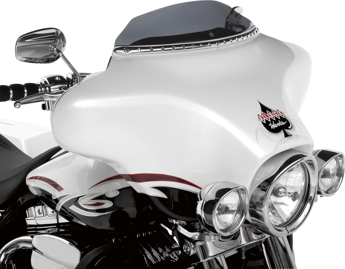 Klock Werks Dark Smoke 3.5" Flare Windshield fits 1996-2013 Harley Touring FLHX