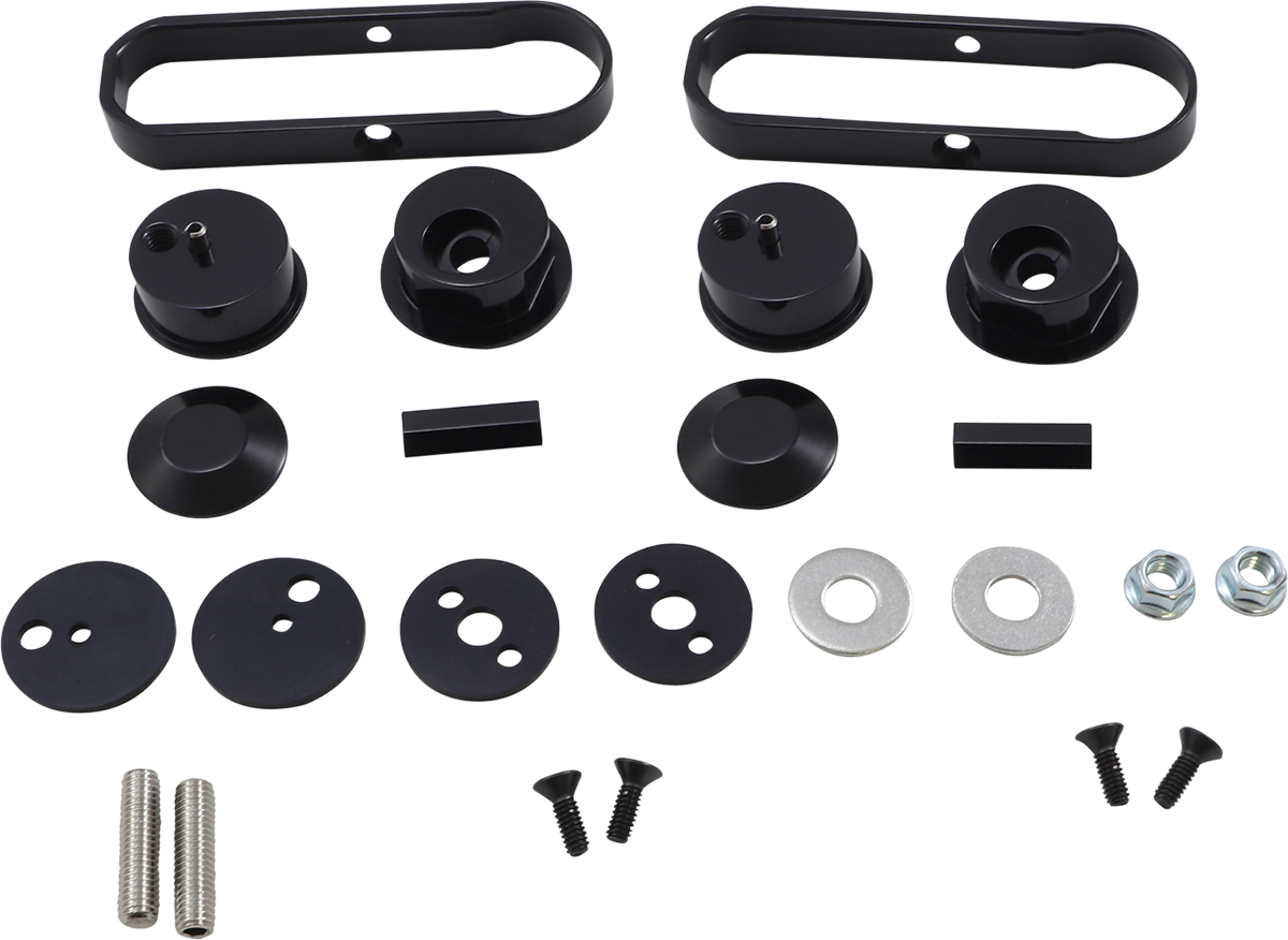Kuryakyn Adjustable Fairing Drop Mirror Mounts 2014-2021 Harley Touring Models