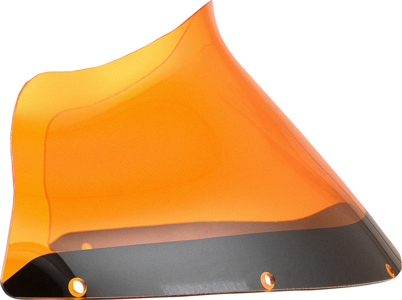 Klock Werks Kolor Flare 9" Orange Windshield fits Harley Dyna FXRP Style Fairing