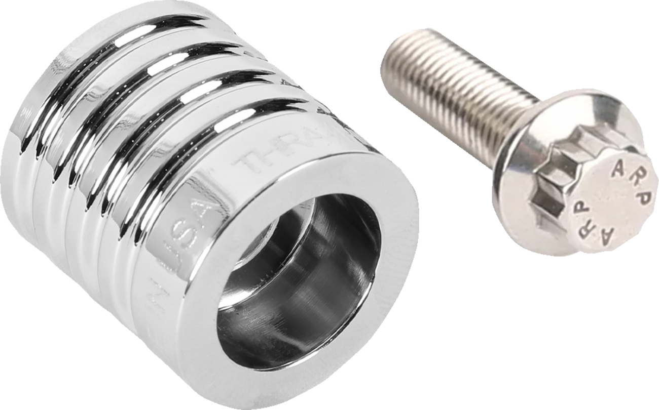 Thrashin Shorty Chrome Billet Motorcycle Shifter Peg for Harley TSC-2110-3
