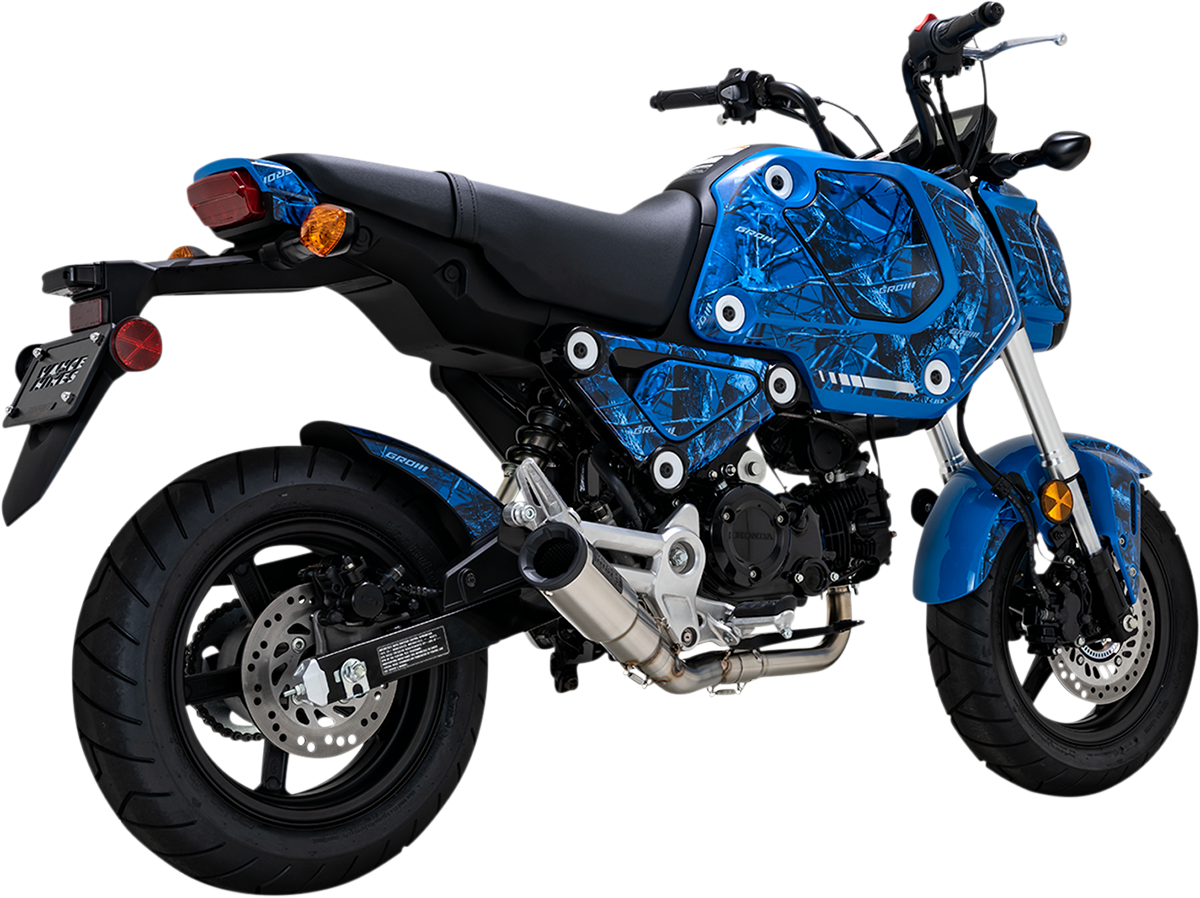 Vance Hines Hi Output Hooligan Brushed Exhaust 22 Honda Grom Msx125 Abs Jt S Cycles Vance Hines Hi Output Hooligan Brushed Exhaust 22 Honda Grom Msx125 Abs Jt S Cycles
