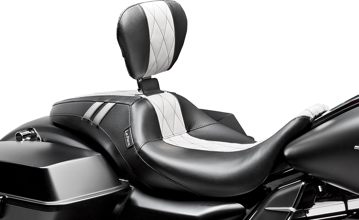Le Pera Outcast GT Seat & Backrest fits 2008-2024 Harley Touring LK-987BRGTWDM