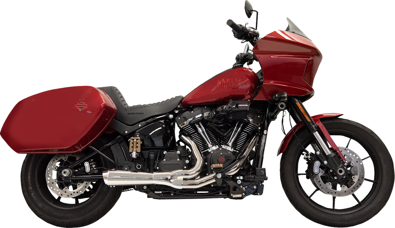 Bassani Ripper Chrome 2-1 Exhaust System fits 2025 Harley Softail FLHC FXLRST