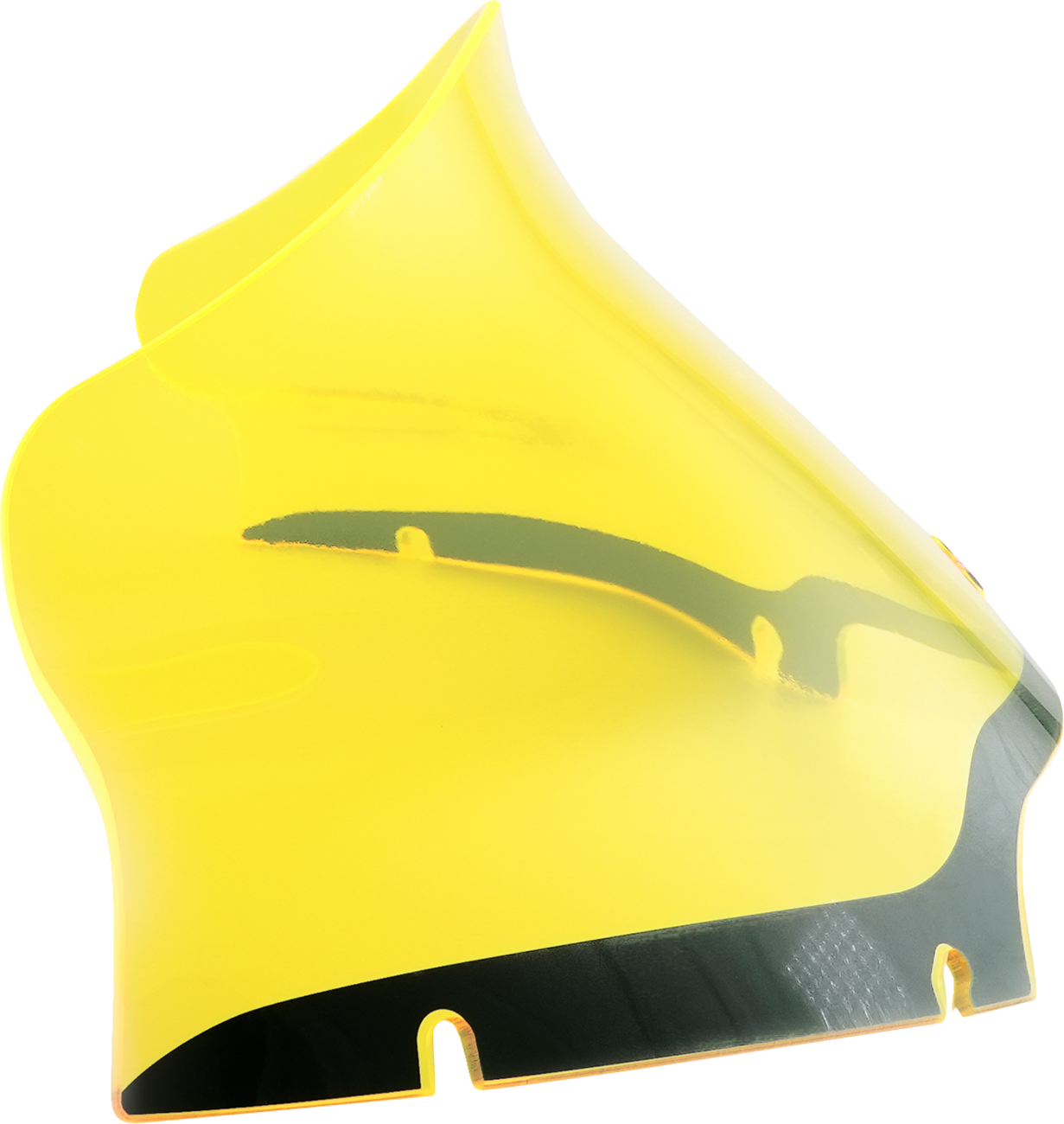 Klock Werks Kolor Flare 9" Yellow Ice Windshield fits 2015-23 Harley Road Glide