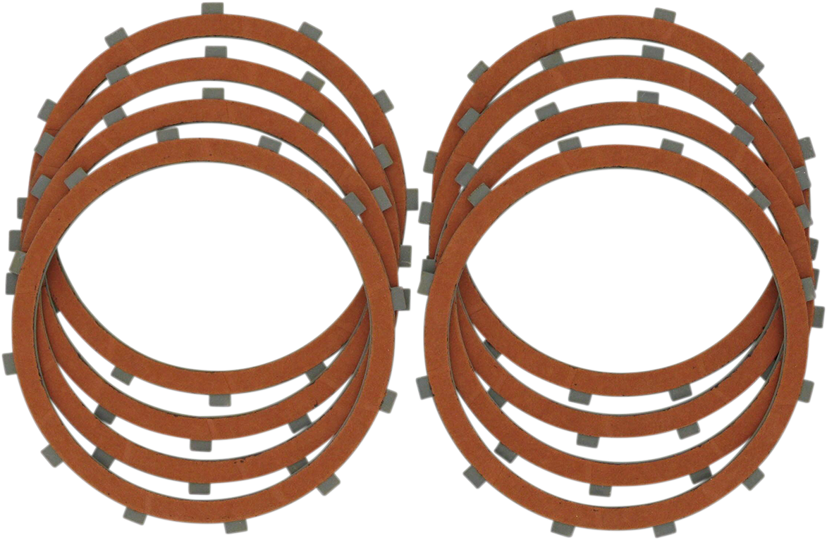 Drag Specialties Organic Clutch Friction Plates for 1971-E84 Harley Sportster XL