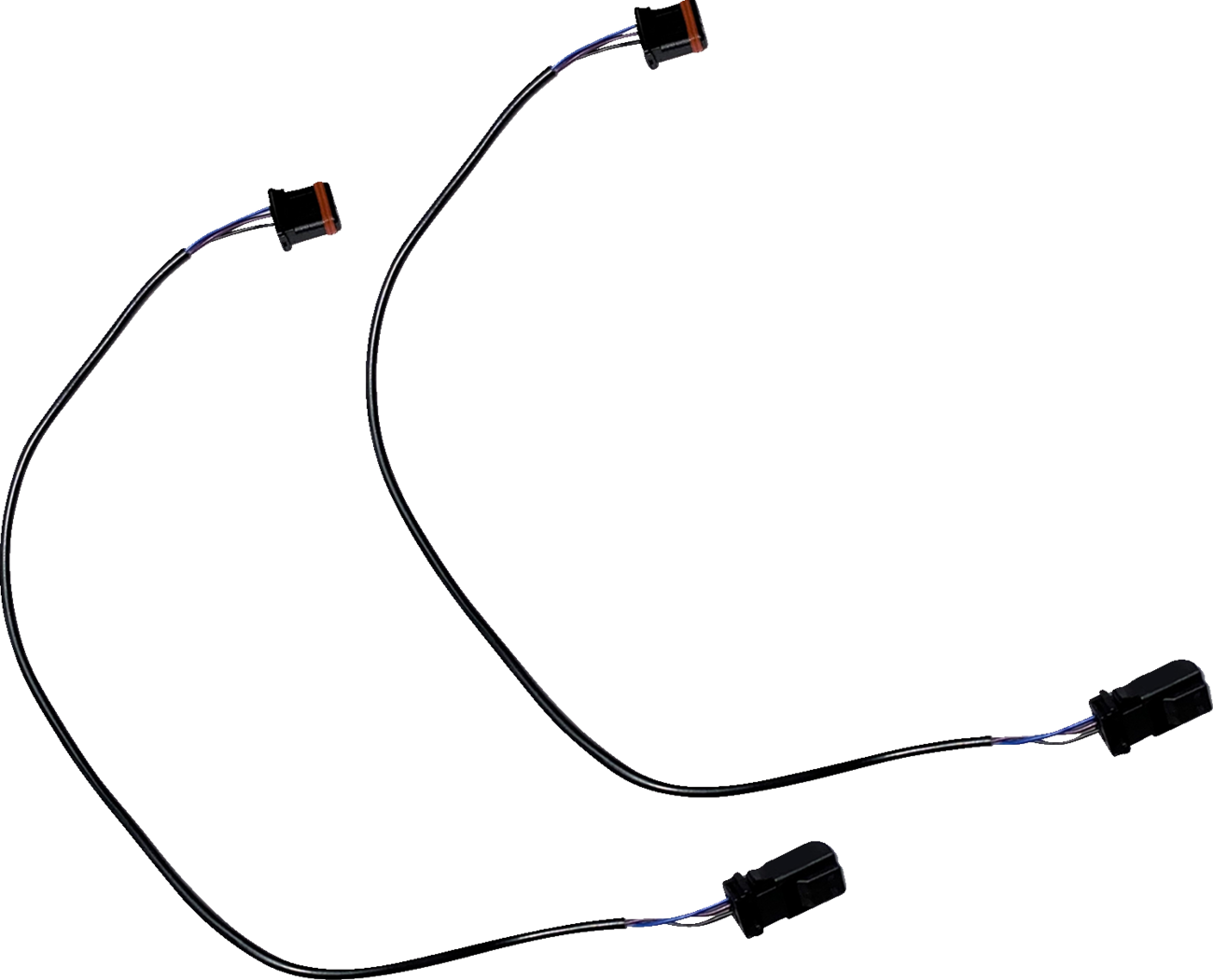 Custom Dynamics Front Turn Signal 12" Extension Harness for 16-23 Harley Softail