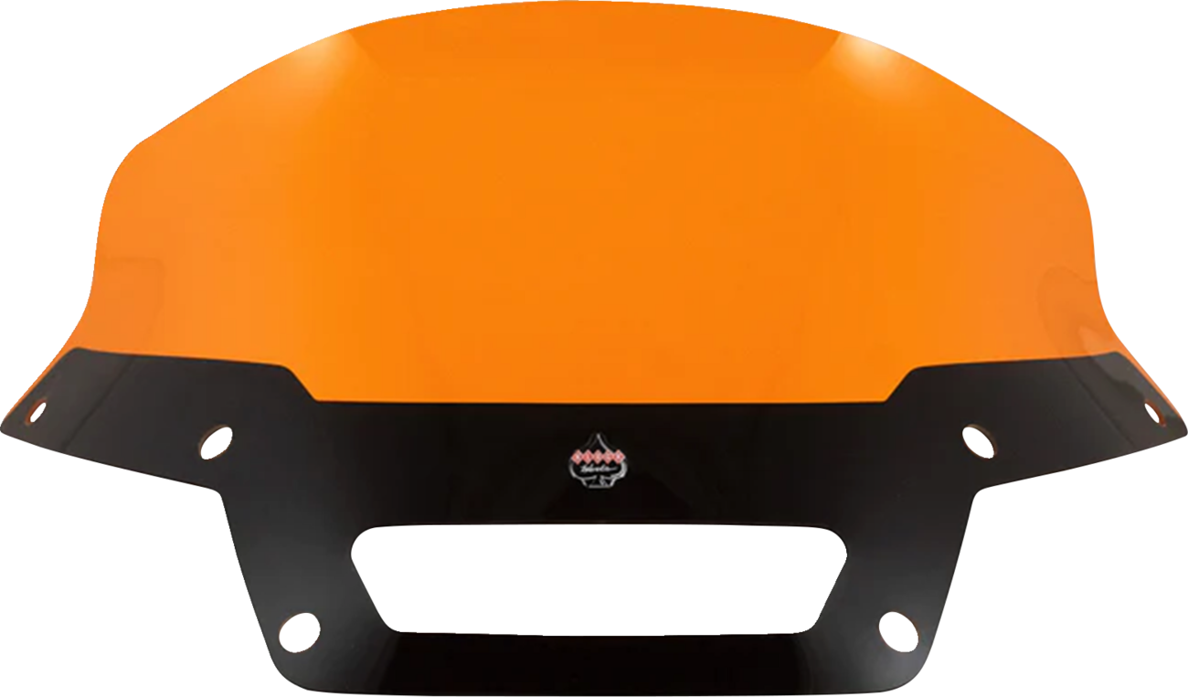 Klock Werks Kolor Flare 6" Orange Windshield 2022-2023 Harley Softail Low Rider