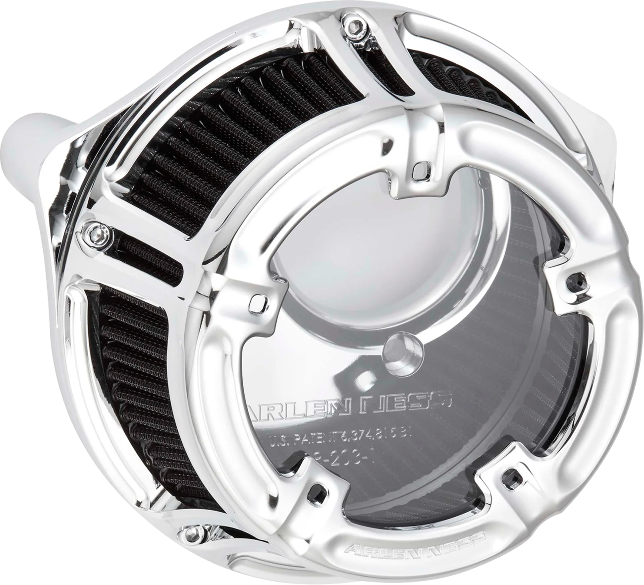 Arlen Ness Chrome Method Clear Series Air Cleaner Filter 2023-2025 Harley Touring
