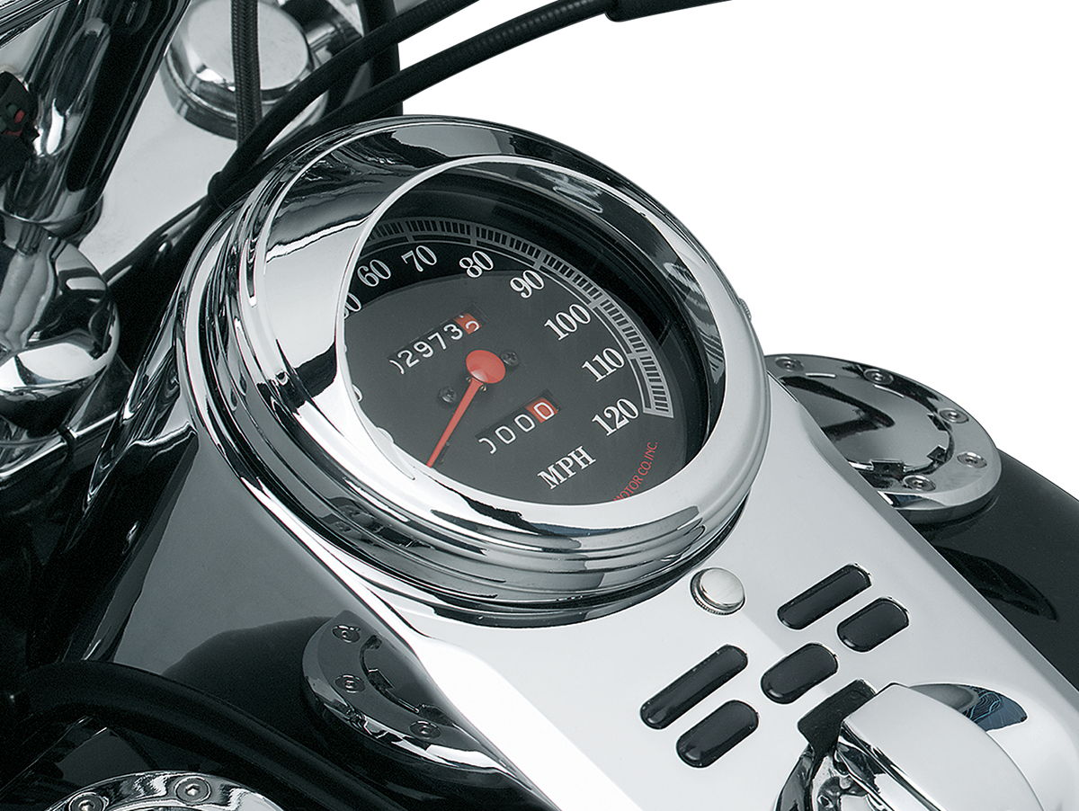 Kuryakyn Speedometer Visor fits 1968-2020 Harley Dyna Touring Softail Fat Boy