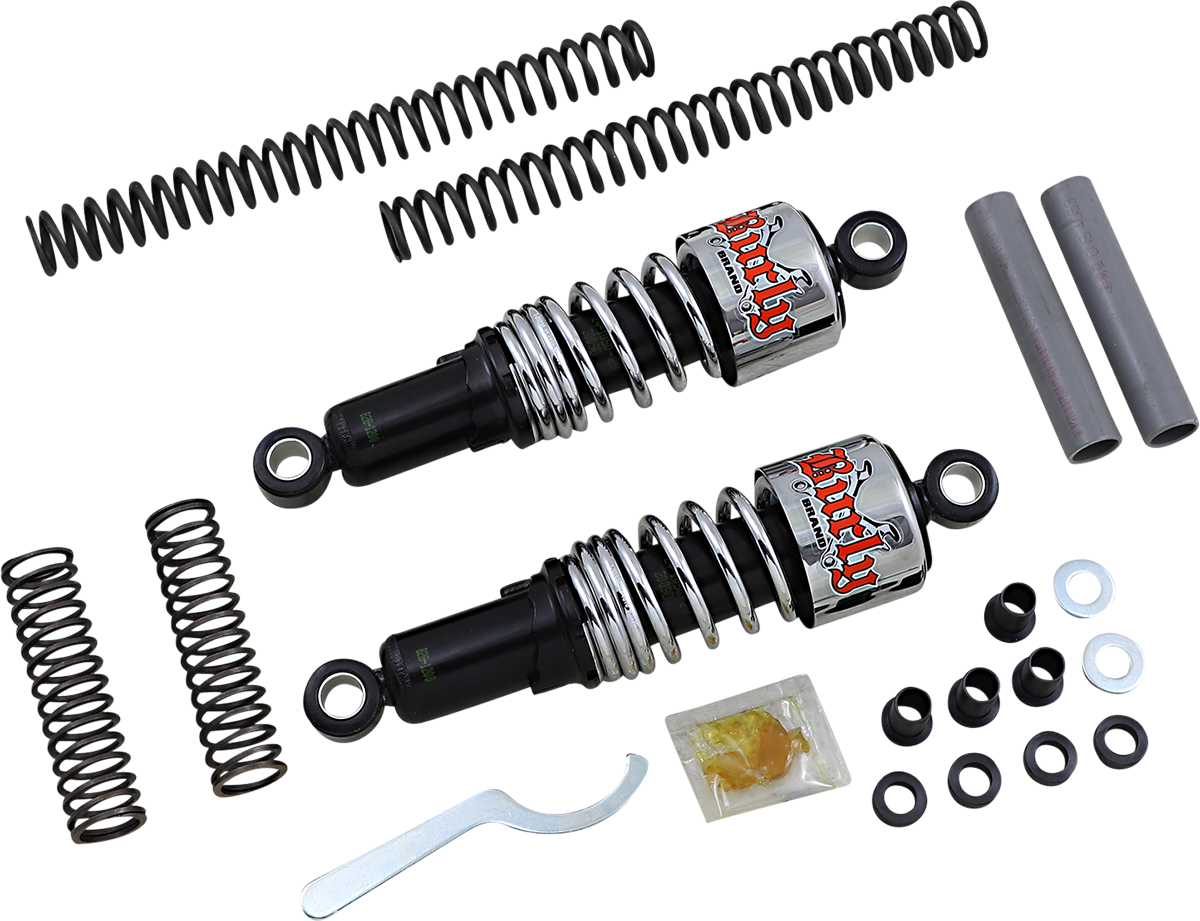 Burly Brand Slammer Chrome Suspension Lowering Kit for 1988-03 Harley Sportster