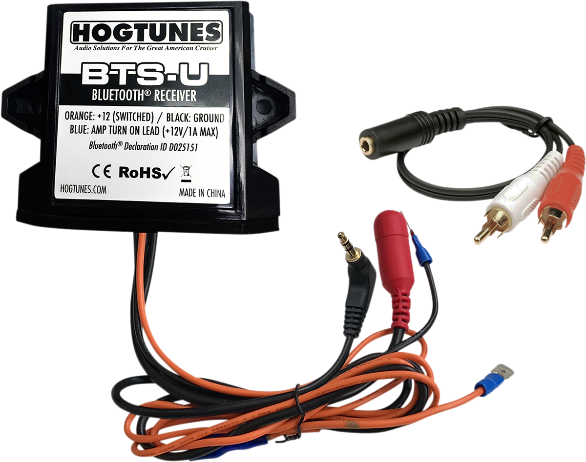 Hogtunes Universal Fairing Bluetooth Radio Receiver for 1999-2013 Harley Touring