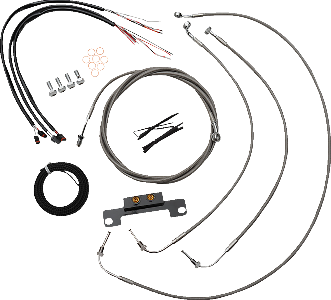 La Choppers Mini Ape Hanger Complete Cable Kit 2021-2023 Harley Road Glide