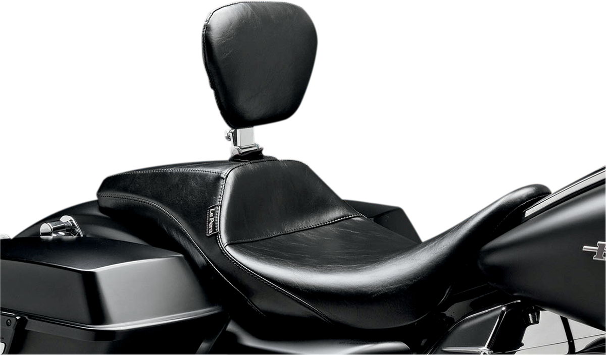 Le Pera Outcast Daddy Long Leg Seat w/ Backrest 2008-2023 Harley Touring FLTRX