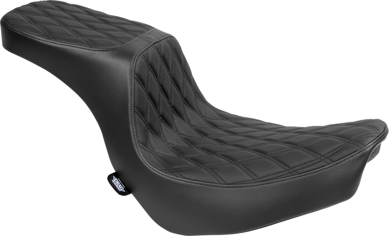 Drag Specialties Predator Diamond Seat fits 2018-2024 Harley Softail FXLRST FLSB