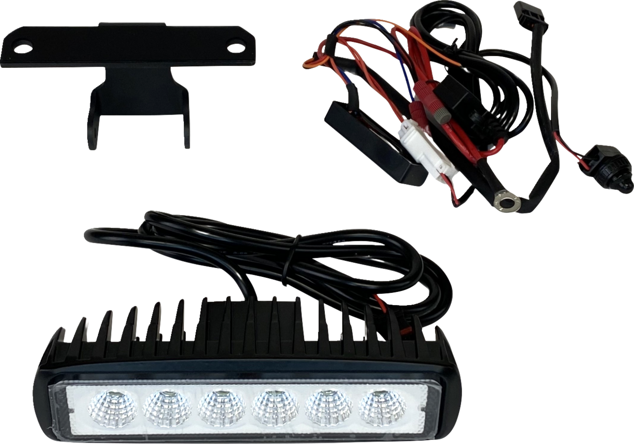 Custom Dynamics White LED Light Bar Kit for 2015-2024 Harley Road Glide FLTR