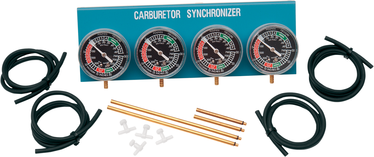 Parts Unlimited Universal Motorcycle Boat 4 Carb Carburetor Synchronizer Kit