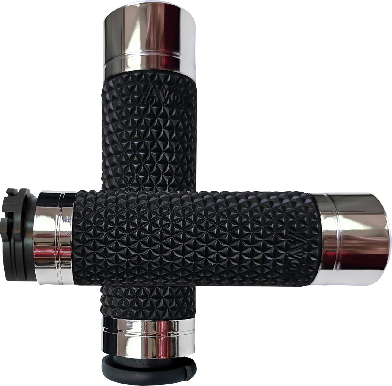 Avon K25 Cable Handlebar Grips Soft Diamond Knurled for 1980-22 Harley Davidson
