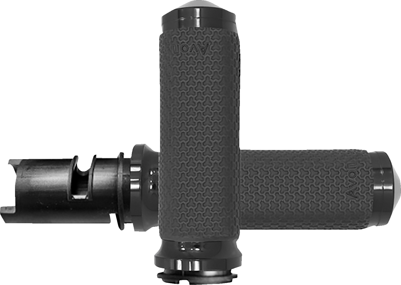 Avon Memory Foam Black TBW Handlebar Hand Grips fit 2023-2024 Harley Touring