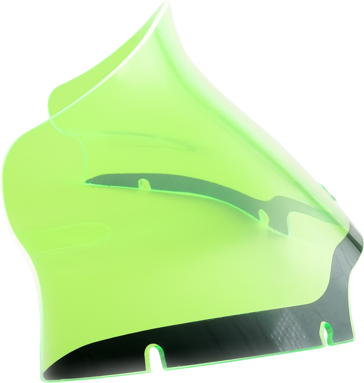 Klock Werks Kolor Flare 9" Green Ice Windshield 2015-2023 Harley Road Glide FLTR