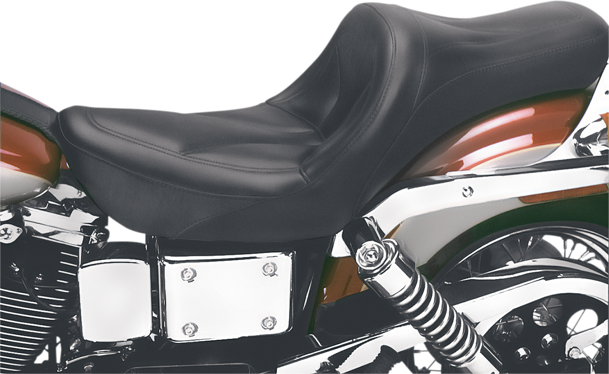 Saddlemen Black King 2-Up Seat 1996-2003 for Harley Davidson Touring