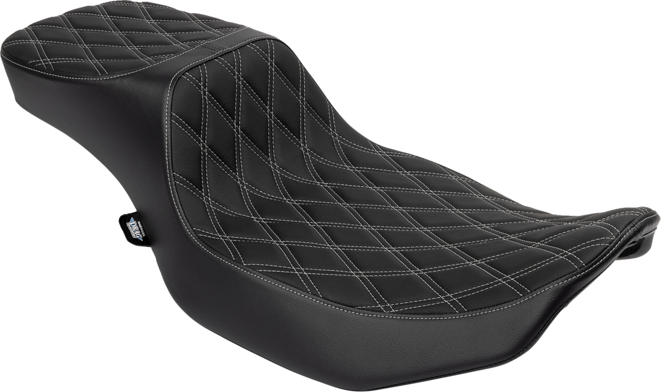 Drag Specialties Extended Reach Predator III Seat for 2023-2025 Harley Touring