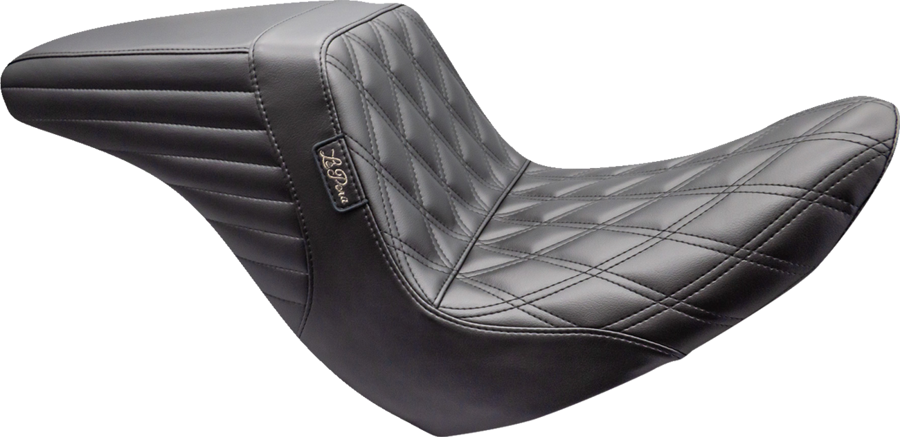 Le Pera Kickflip Up Front Diamond Seat for 2018-2023 Harley Softail FXLR FLSB