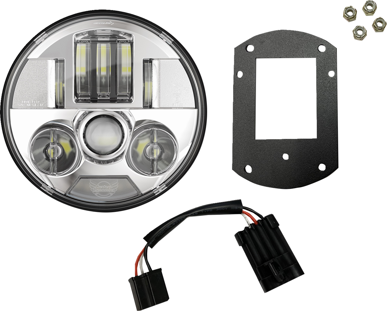 Custom Dynamics ProBEAM 5.75" LED Headlight Kit 2022-23 Harley Softail Low Rider
