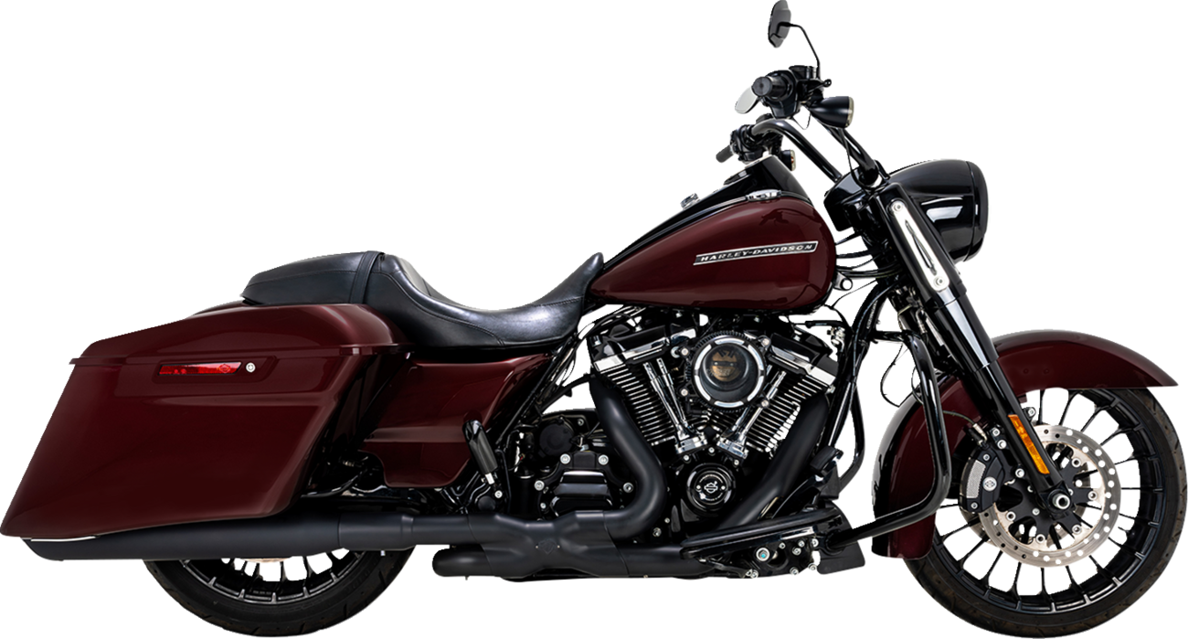 Vance & Hines Twin Slash Black Slip On Mufflers for 2017-2023 Harley Touring M8