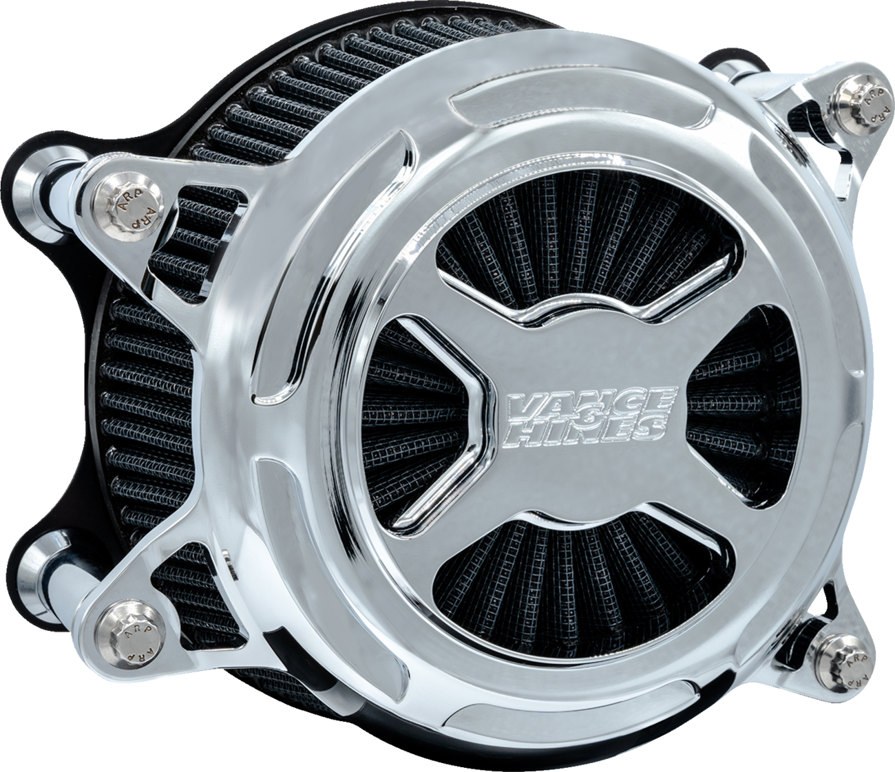 Vance & Hines VO2 X Chrome Air Intake Filter Kit for 2023-2024 Harley Touring