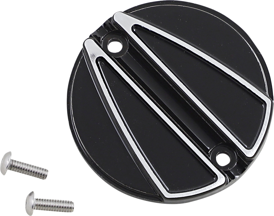Covingtons Black M8 2 Hole Points Cover 2017-2021 Harley Softail Touring FXST