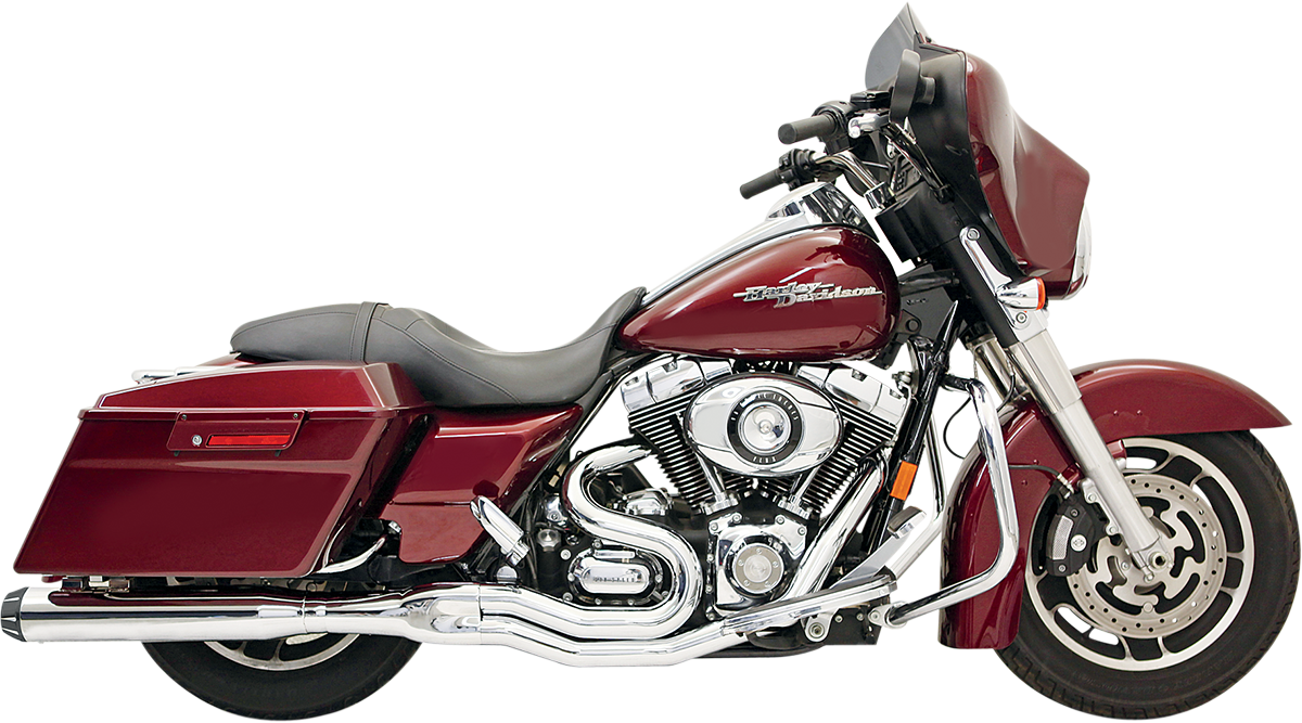 Bassani Road Rage II B1 Power 2:1 Exhaust System 1995-2016 Harley Touring Models