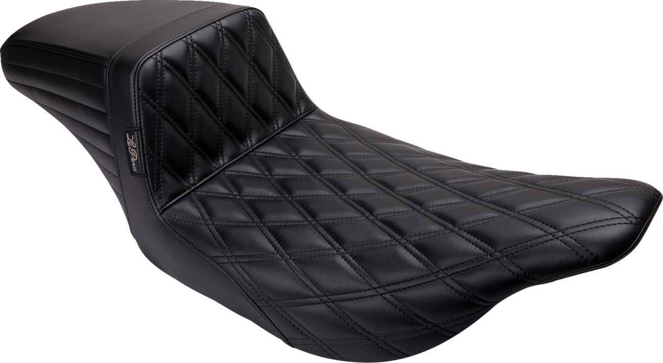 Le Pera Kickflip Double Diamond Seat fits 1997-2007 Harley Electra Road Glide
