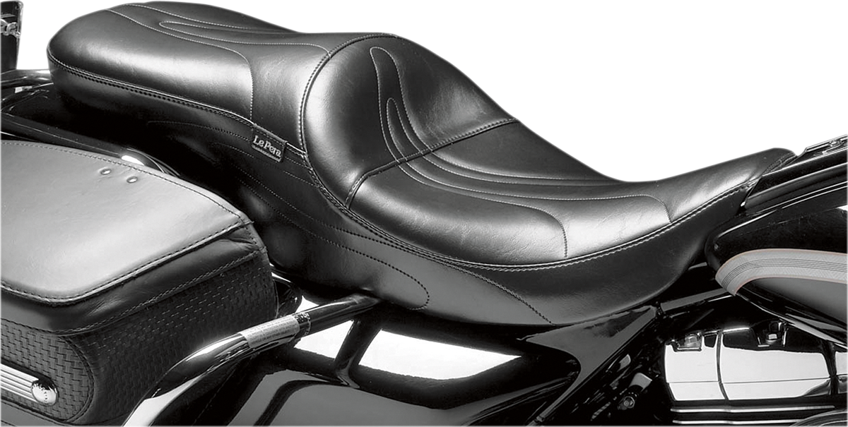 Le Pera Sorrento Stitched Low Seat fits 2008-2024 Harley Davidson Touring LK-907