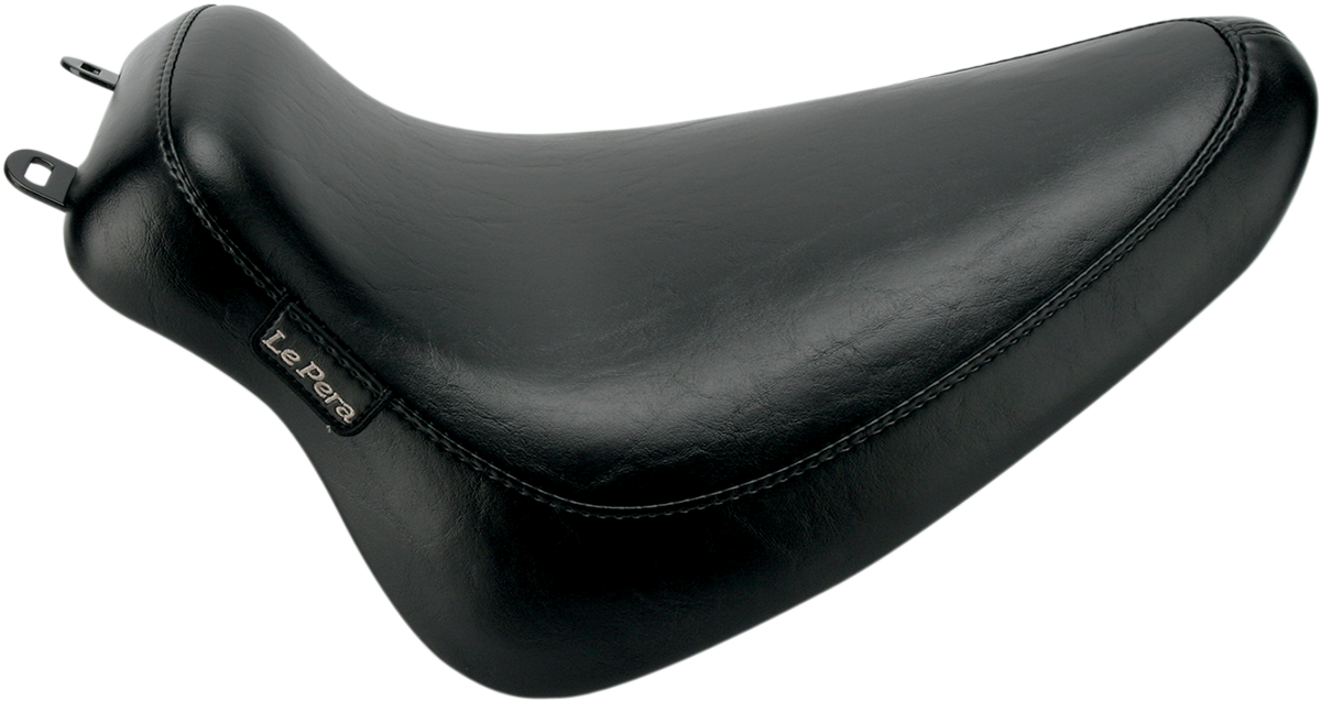 Le Pera Silhouette Smooth Solo Seat for 2008-2017 Harley Softail Heritage Deluxe