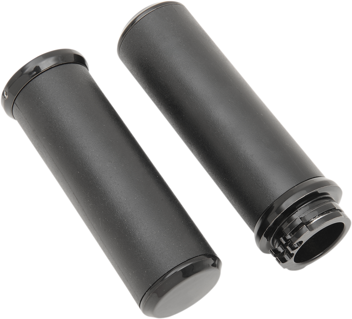 La Choppers Black Comfort Hand Grips 1980-2020 Harley Dyna Touring Softail XL