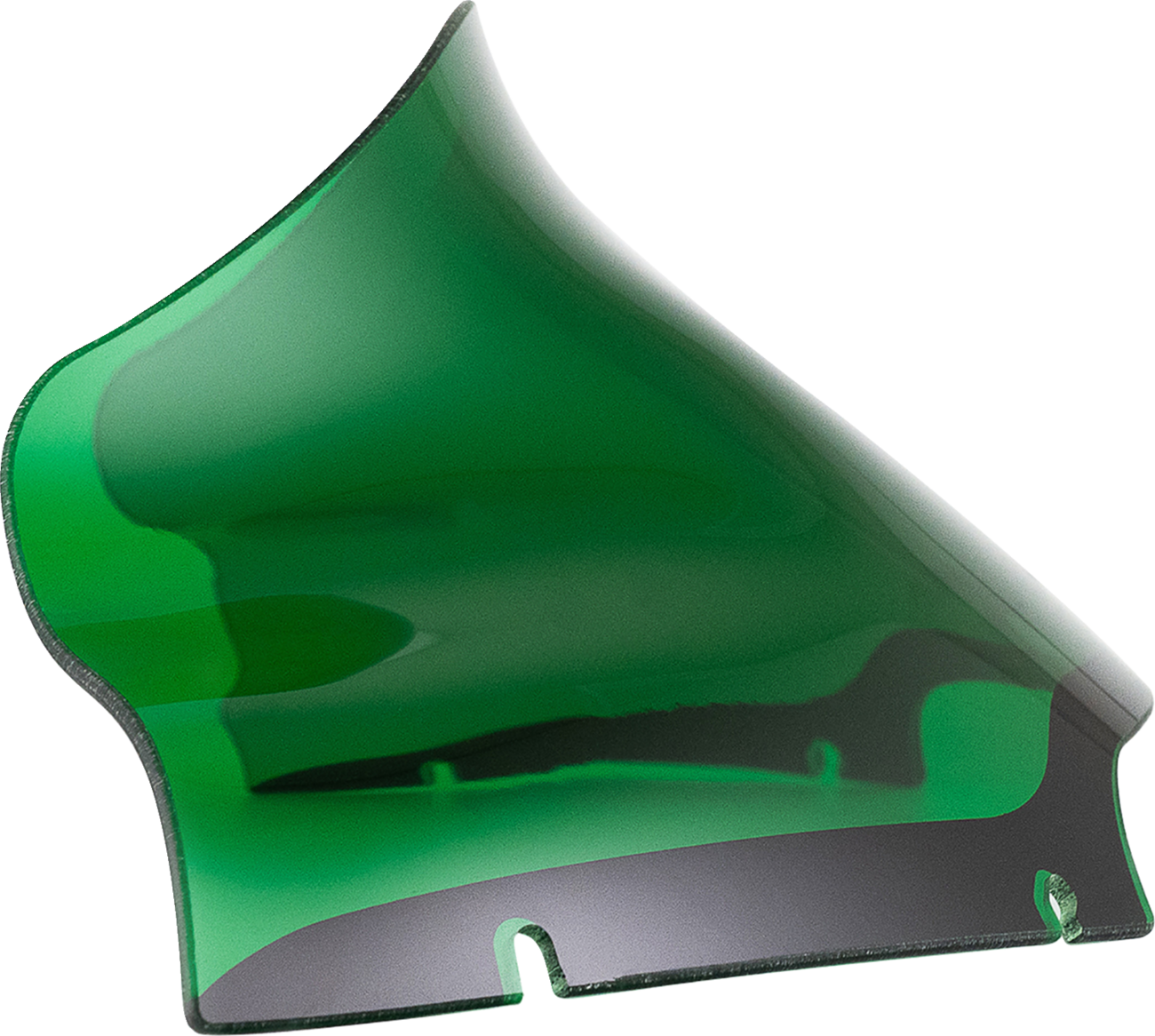 Klock Werks Kolor Flare 9" Green Windshield for 2015-2023 Harley Road Glide FLTR