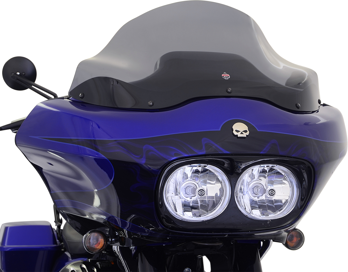 Klock Werks 12'' Dark Smoke Flare Windshield for 1998-2013 Harley Touring Models