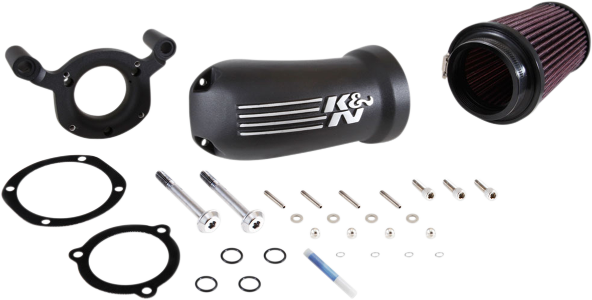 K&N Black Aircharger Air Cleaner Intake System for 2001-2017 Harley Touring Dyna