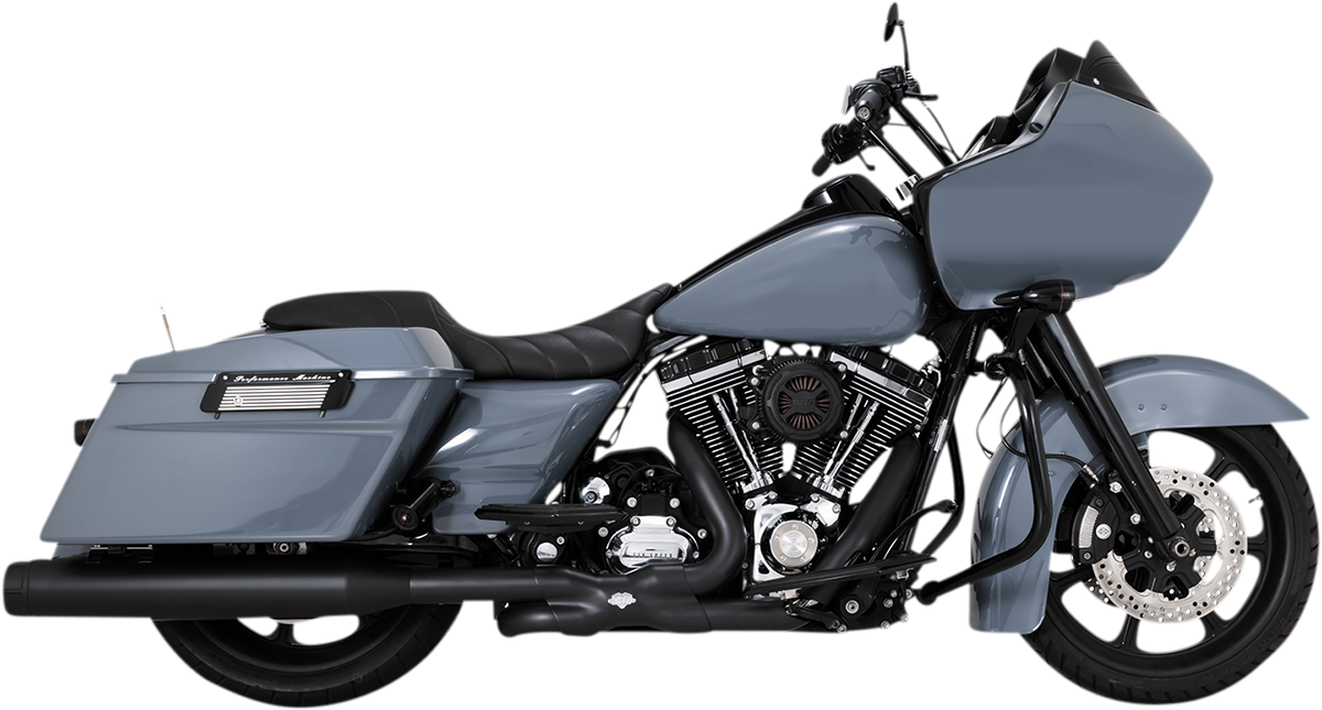 Vance & Hines Black Torquer 450 Exhaust Mufflers for 1995-2016 Harley Touring