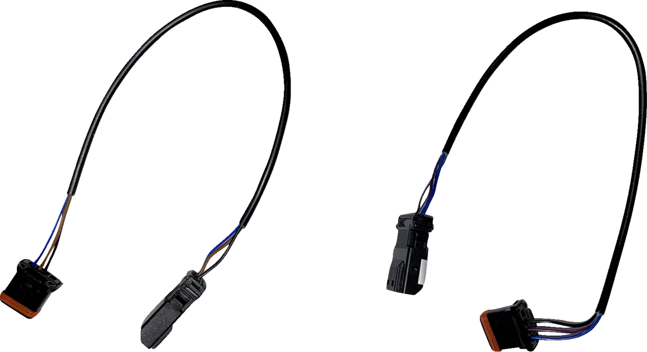 Custom Dynamics Front Turn Signal 8" Extension Harness for 16-23 Harley Softail
