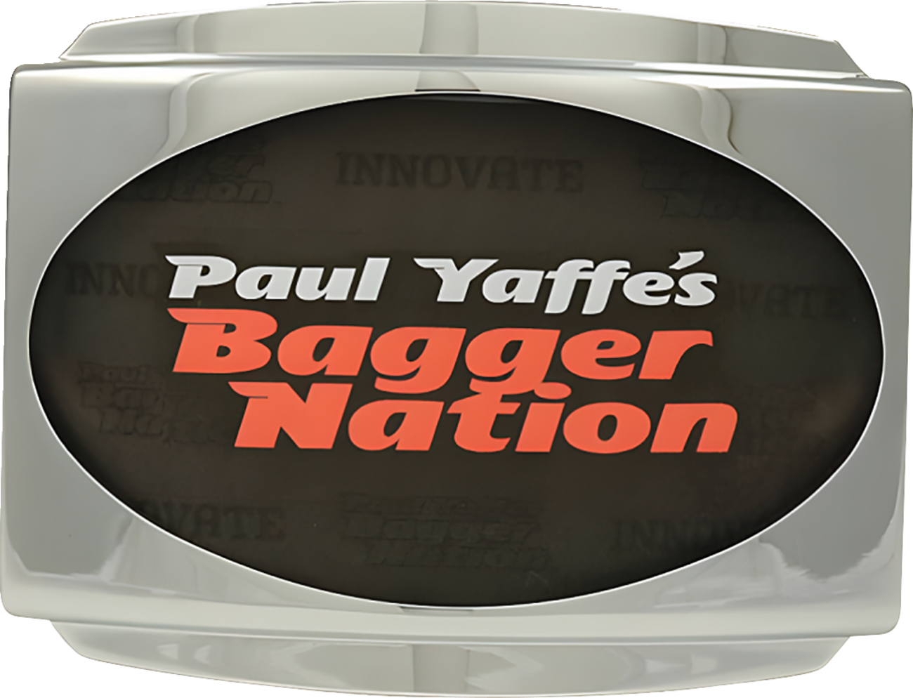 Paul Yaffe Stealth III Chrome License Plate Frame 2023-24 Harley Touring CVO