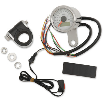1986-2003 Harley XL FX FL Electronic Speedometer Drag Specialties