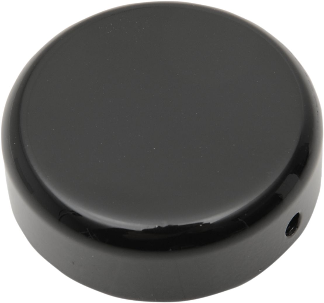 Drag Specialties Black Steering Stem Bolt Cover 1987-2017 Harley Dyna Sportster
